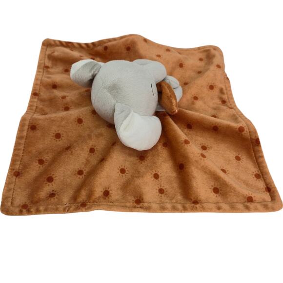 Gerber Modern Moments Elephant Polka Dot Lovey Security Baby Blanket Plush - Picture 6 of 7
